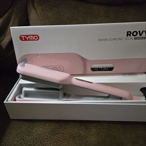 TYMO Pink Wave Curling Iron 1 Inch